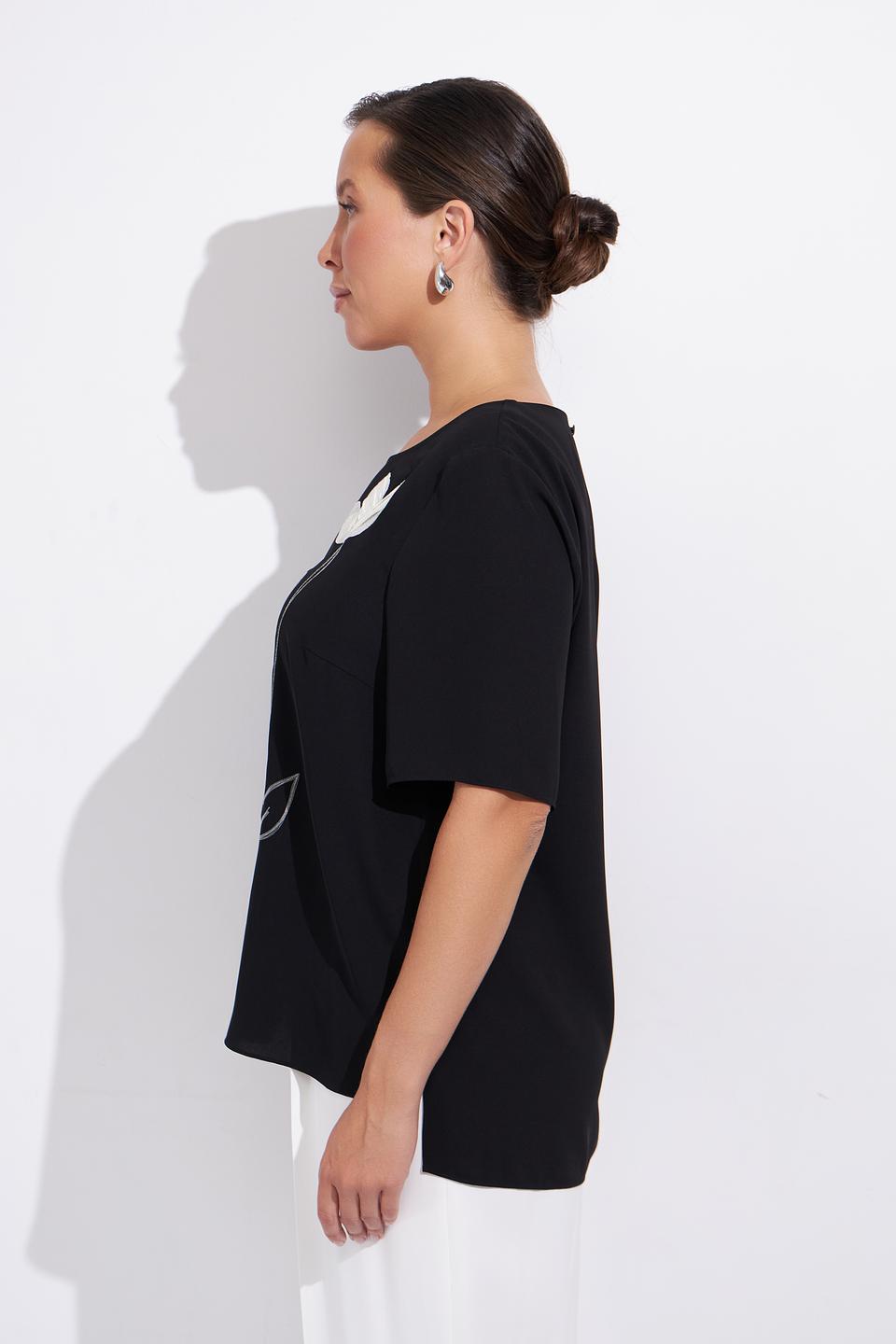 Блуза Gaia с цветочным принтом