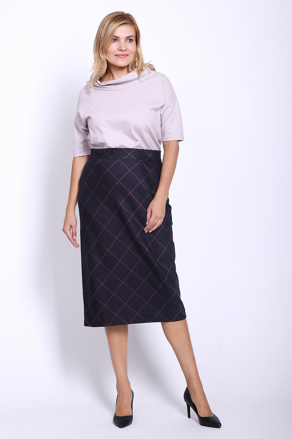 Юбка Gerry Weber с узором в клетку