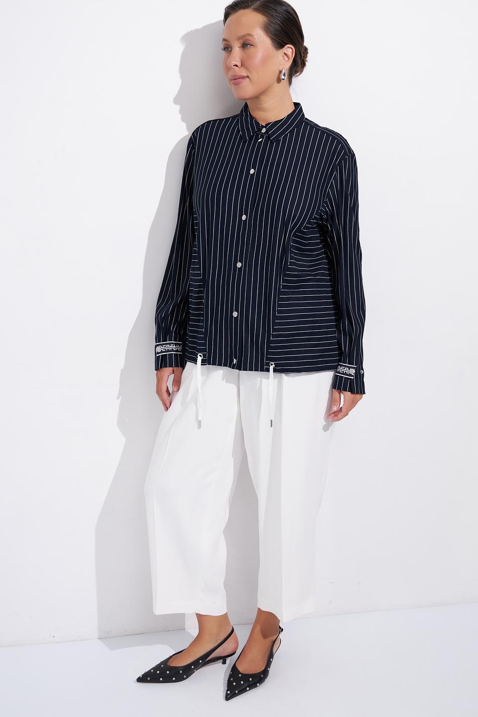 Блуза Lebek в полоску