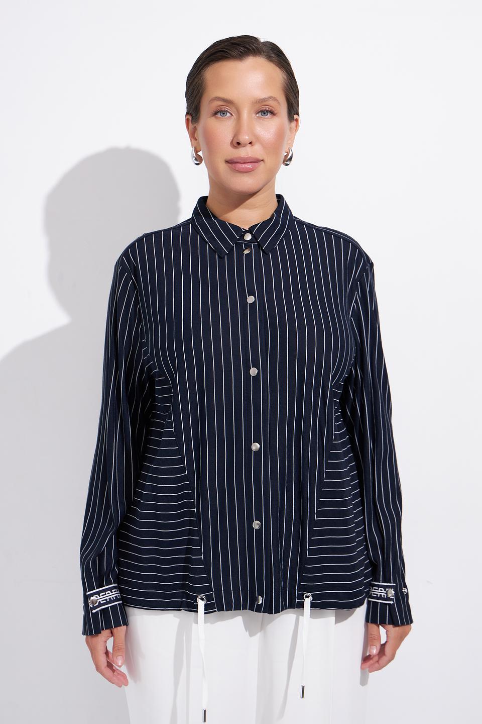 Блуза Lebek в полоску