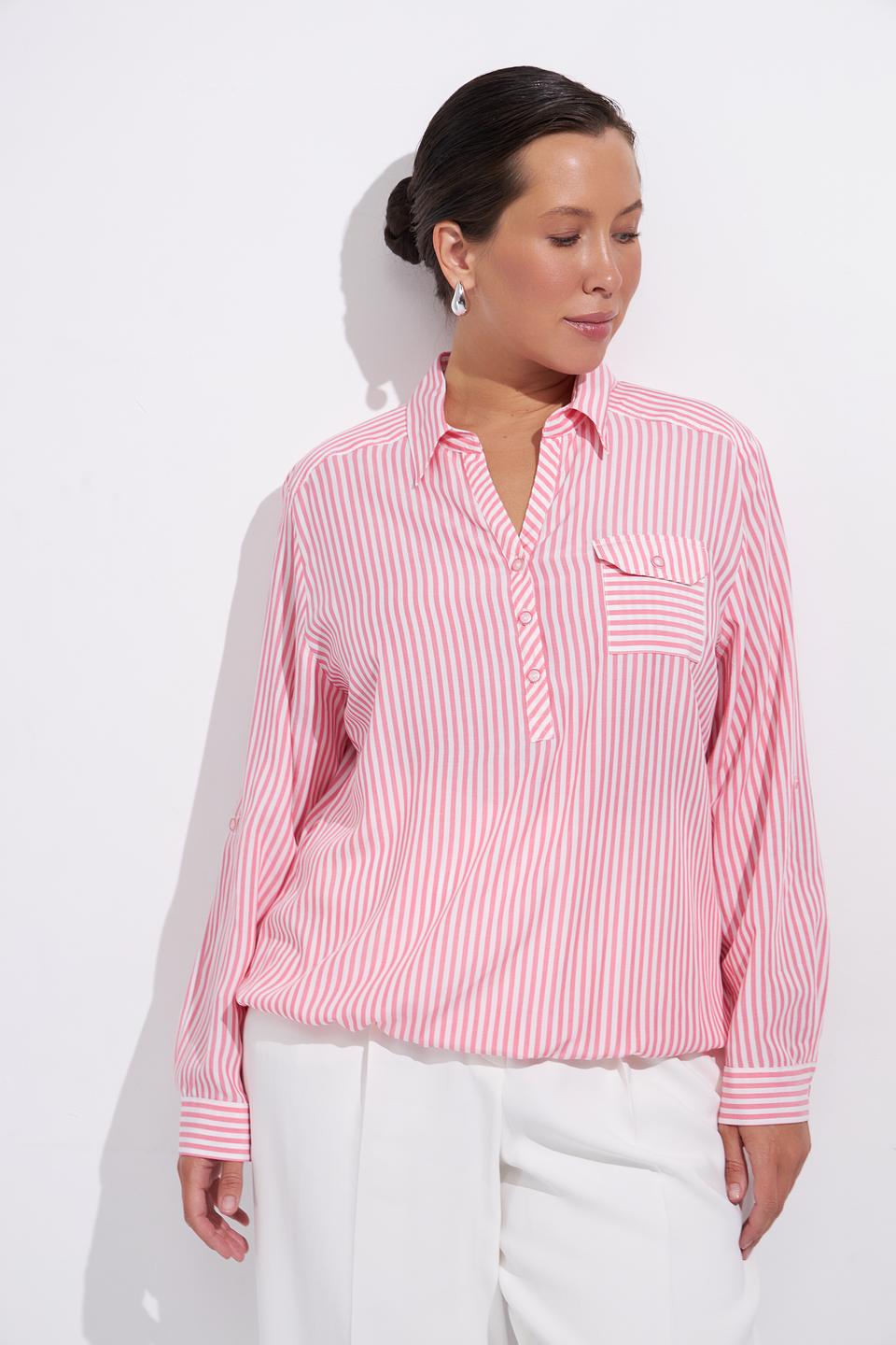 Блуза Bianca в полоску