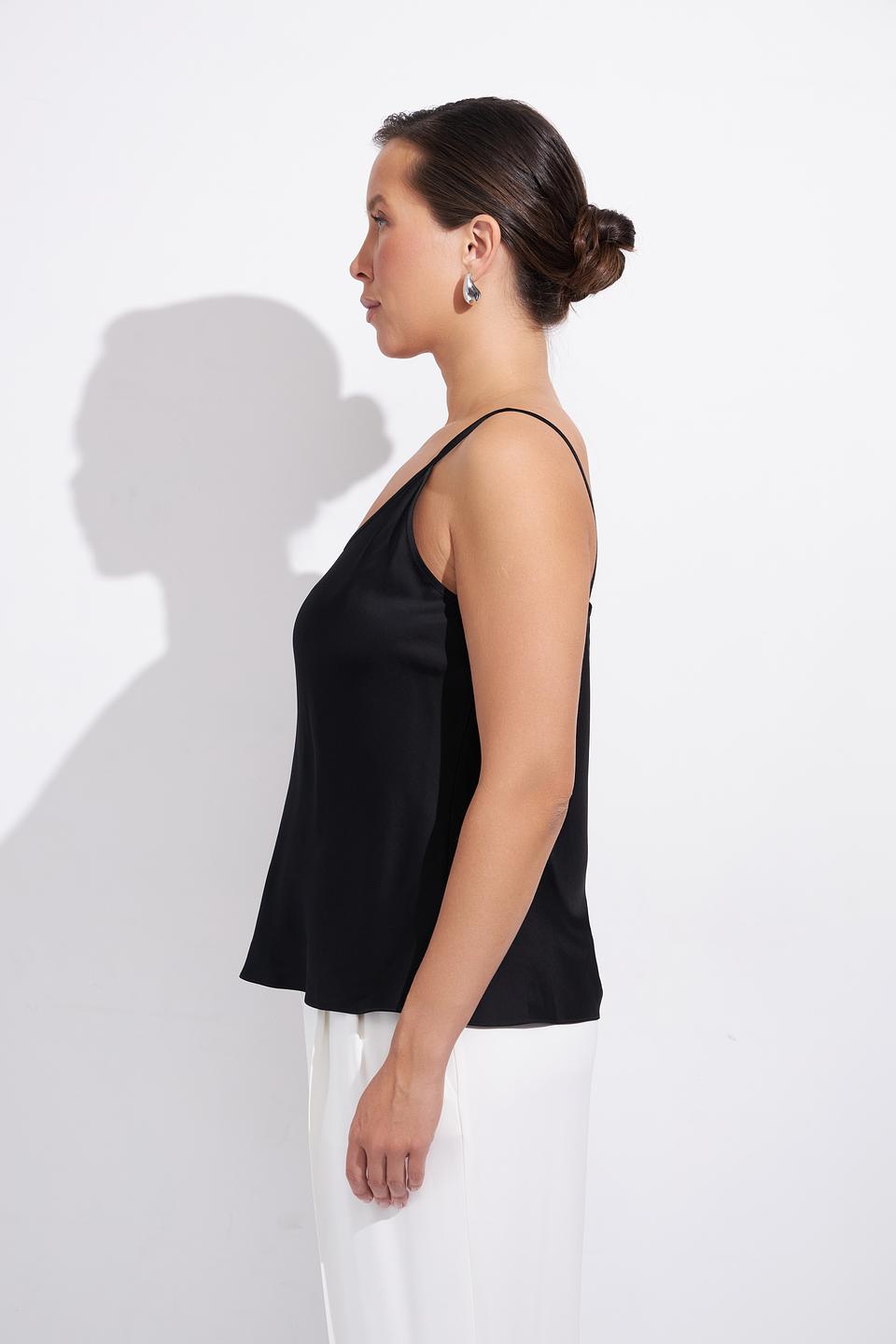 Топ Ten ways to be черный на тонких бретелях