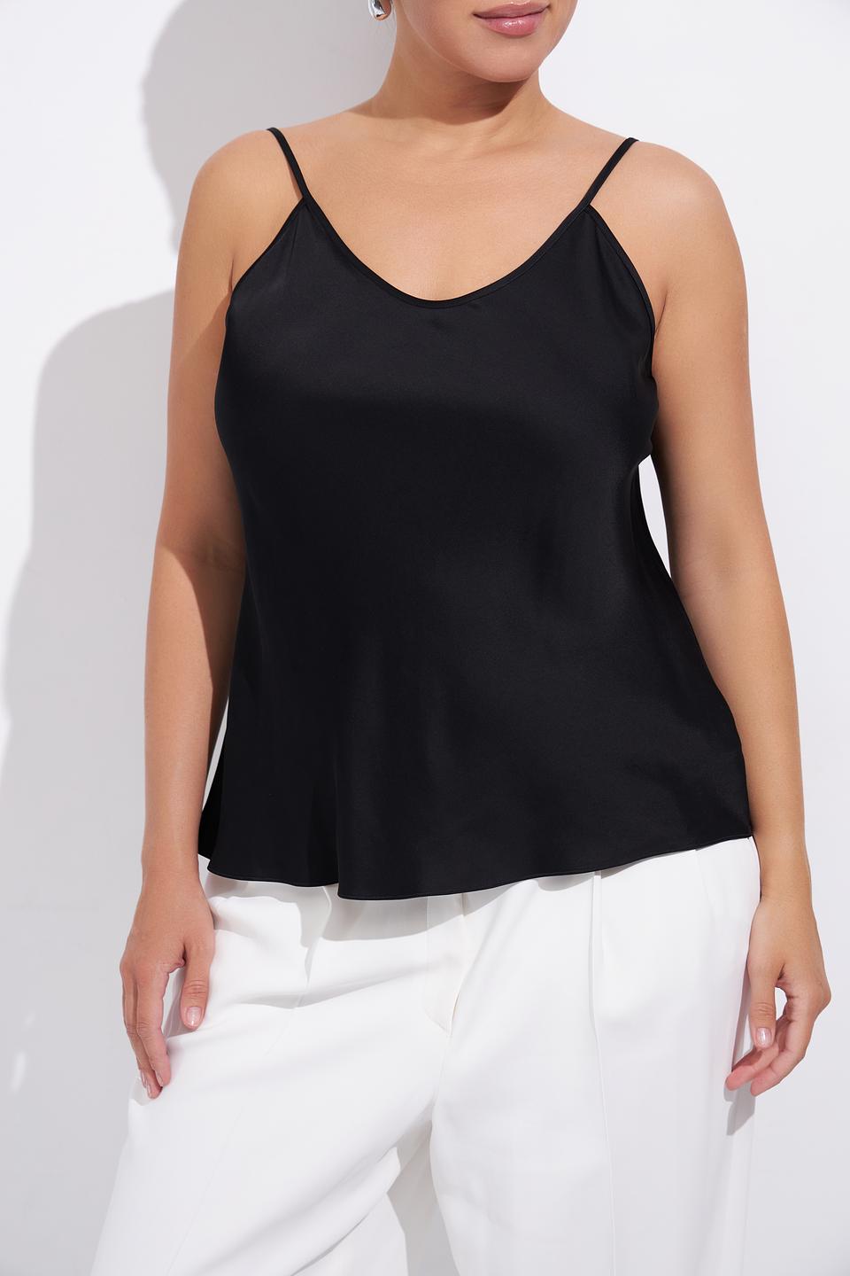 Топ Ten ways to be черный на тонких бретелях