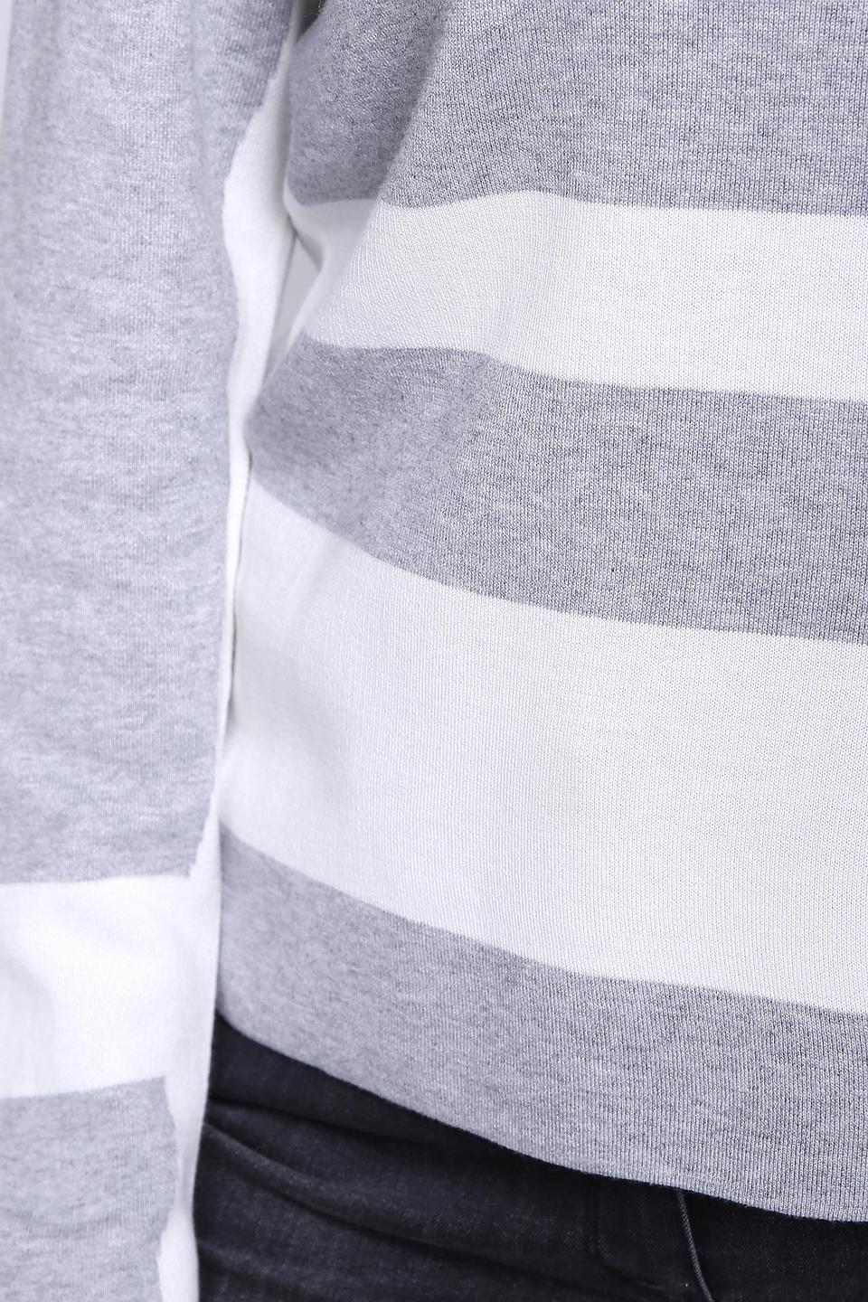 Пуловер Gerry Weber полоска серый