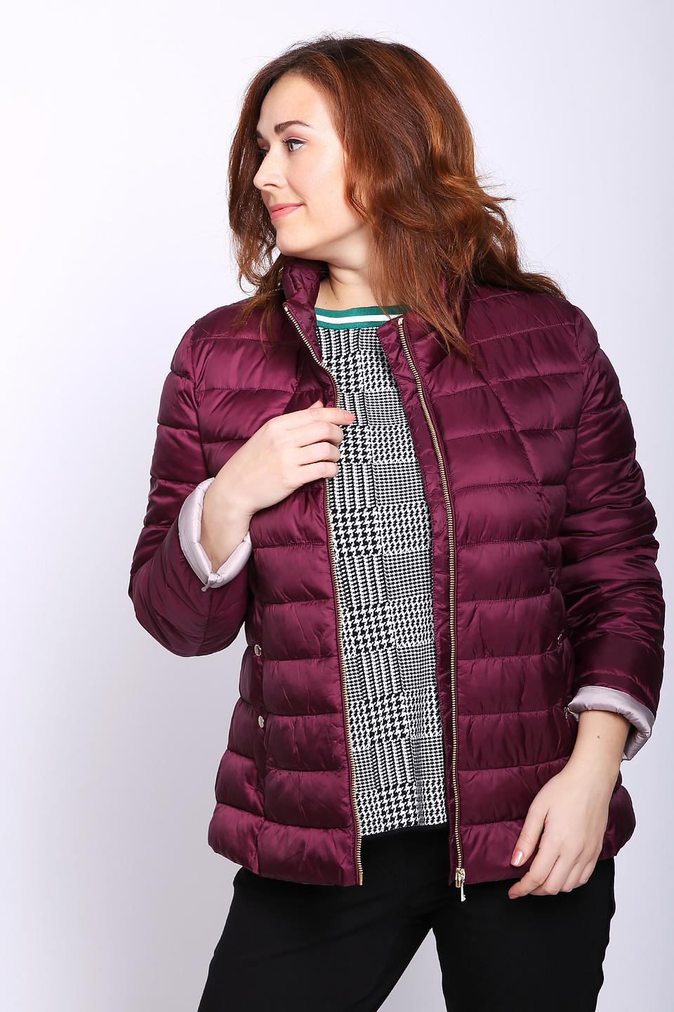 Куртка Gerry Weber стеганая бордовая