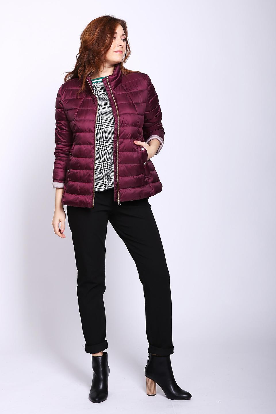 Куртка Gerry Weber стеганая бордовая