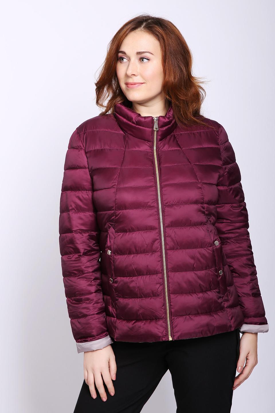 Куртка Gerry Weber стеганая бордовая