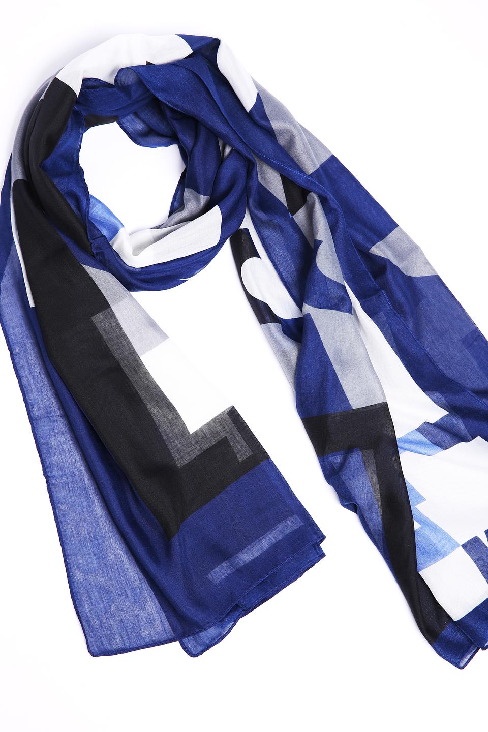 Шарф Gerry Weber EDITION синий в клетку