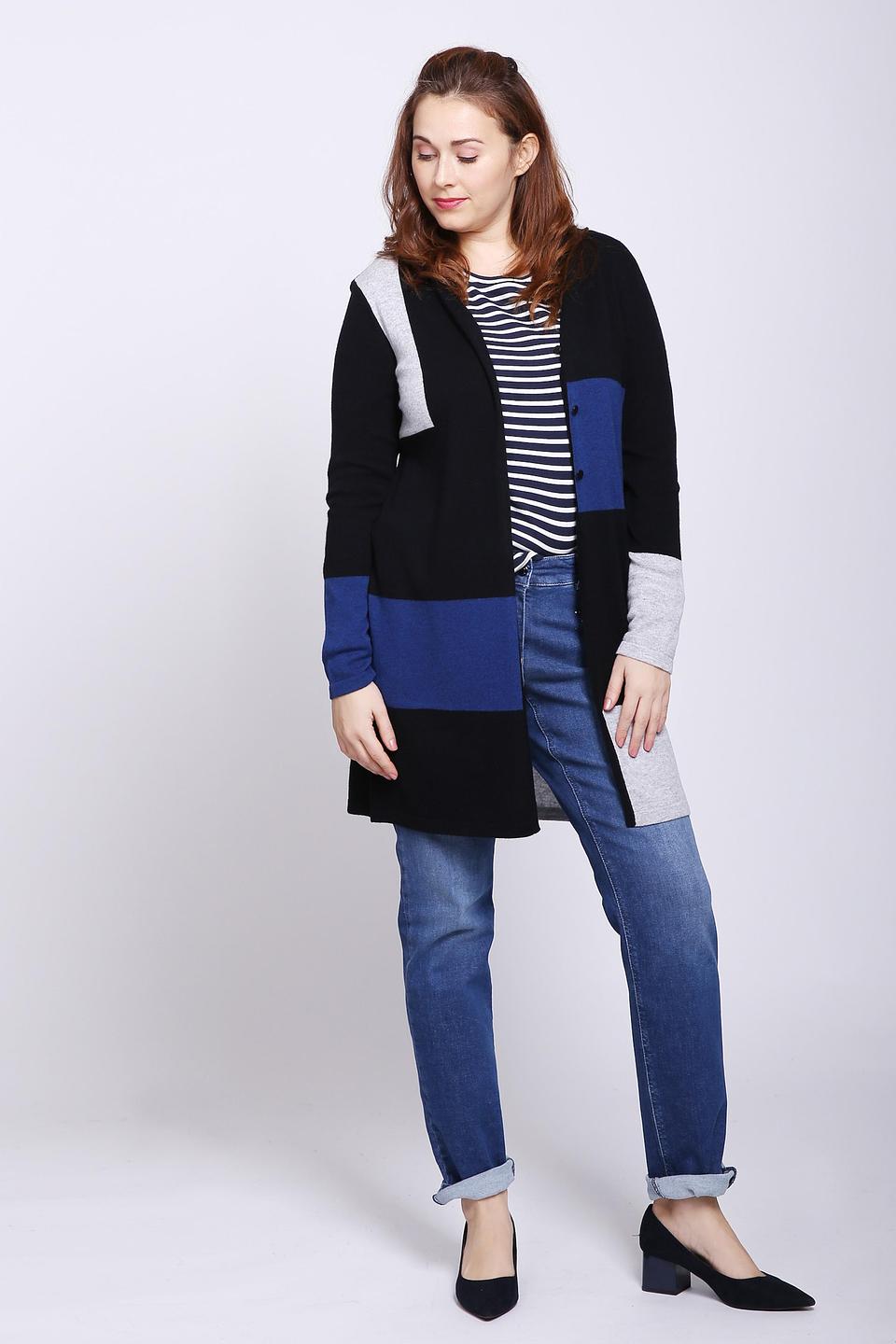 Жакет Gerry Weber в полоску чёрный