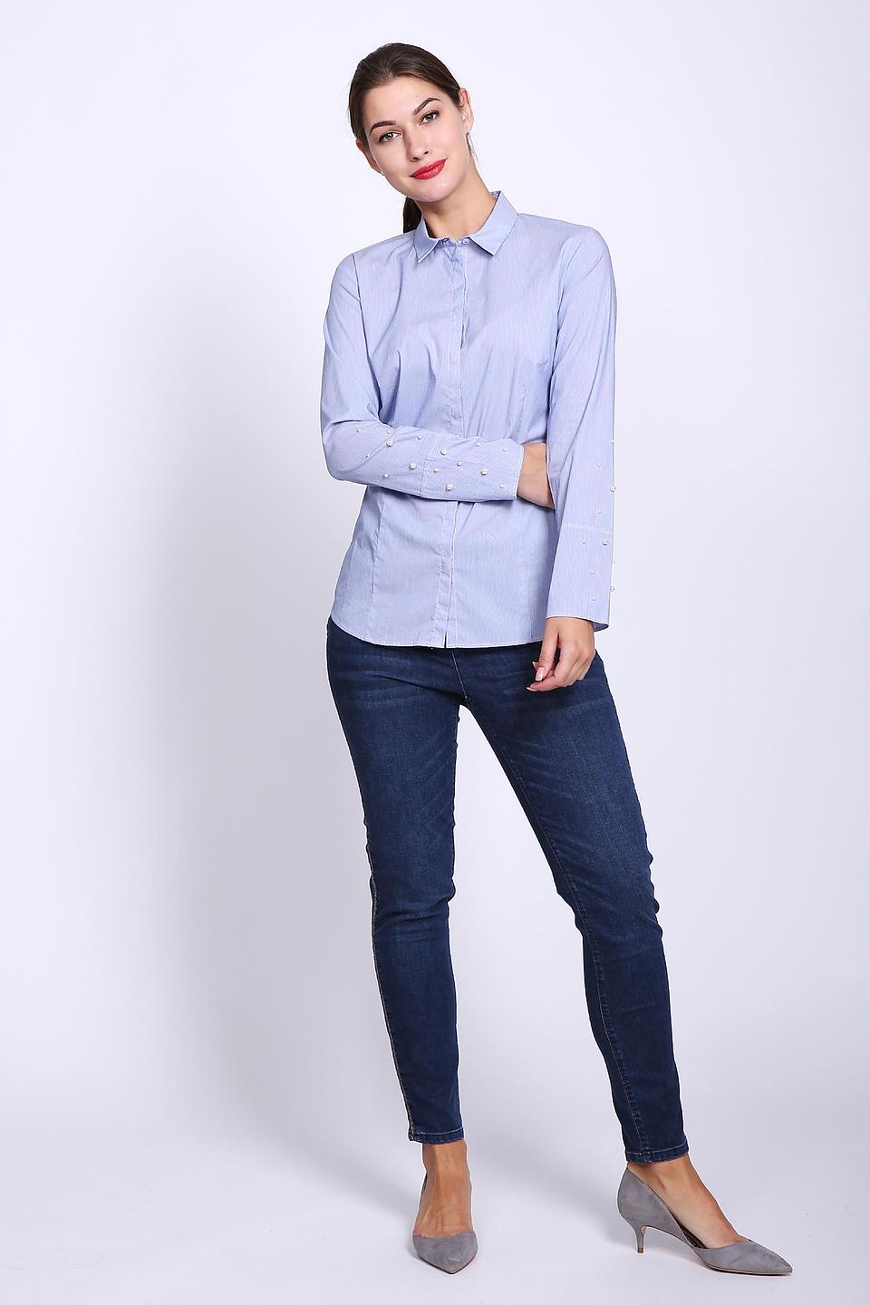 Блуза Gerry Weber в полоску голубую