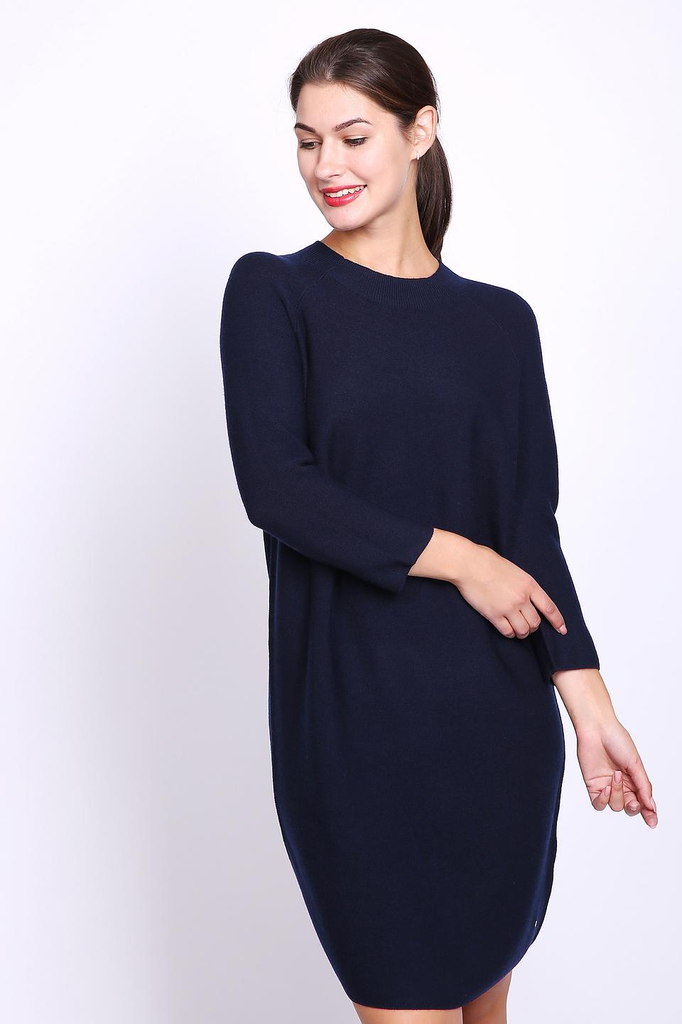 Платье Gerry Weber шерстяное тёмно-синее