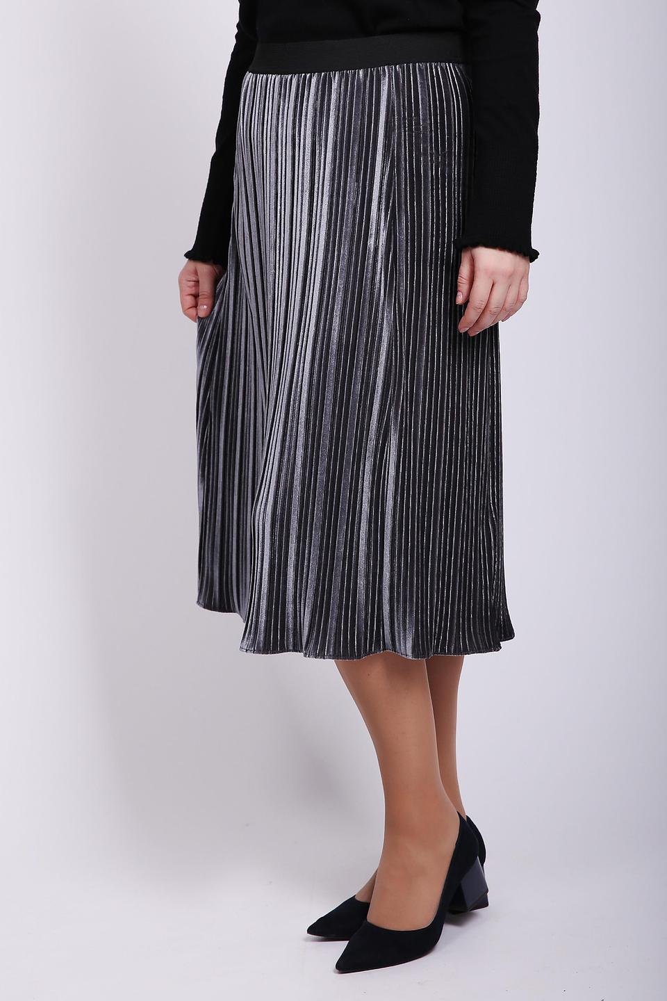 Юбка Gerry Weber плиссированная серая