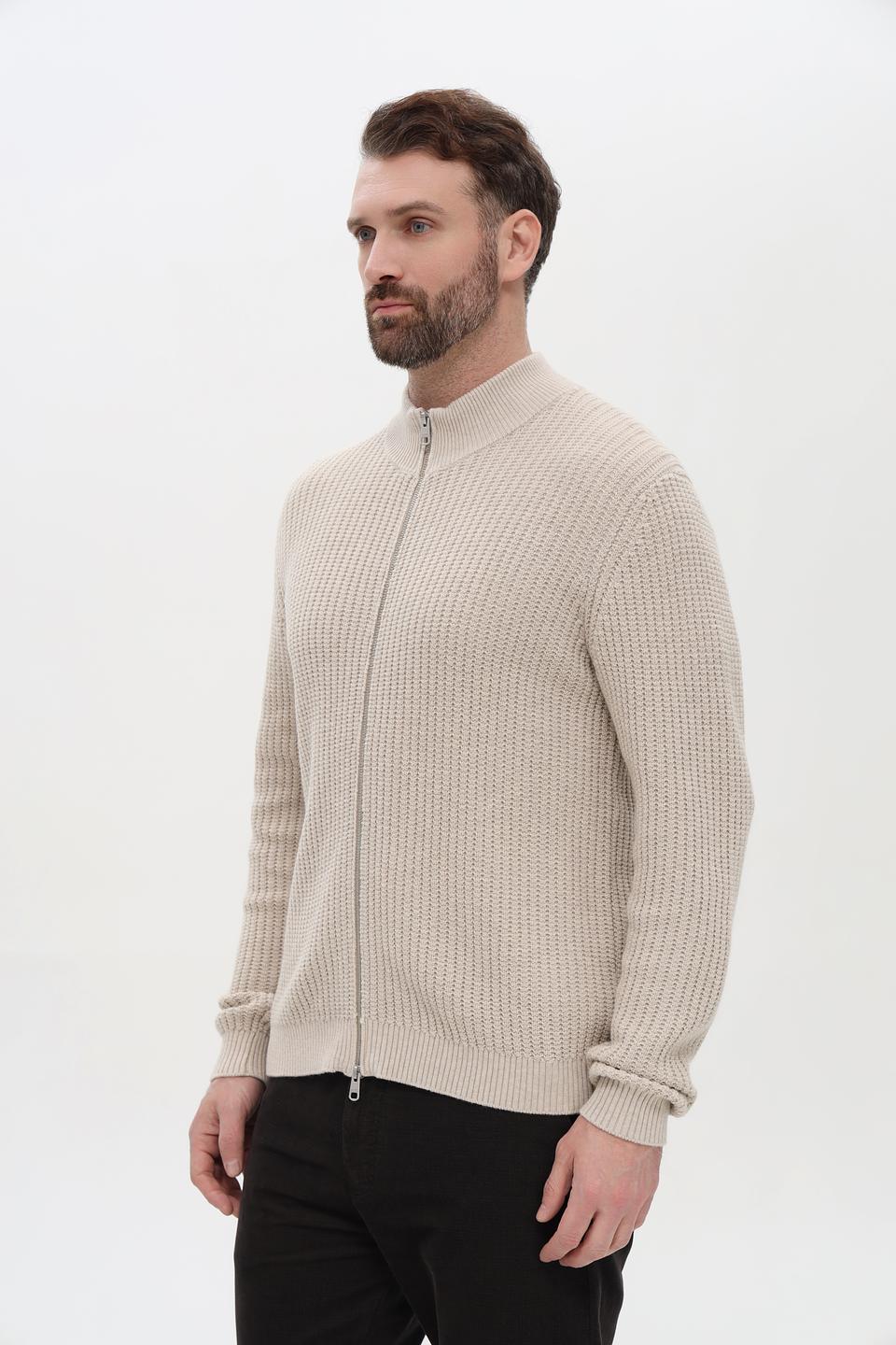Кардиган Cinque на молнии бежевый