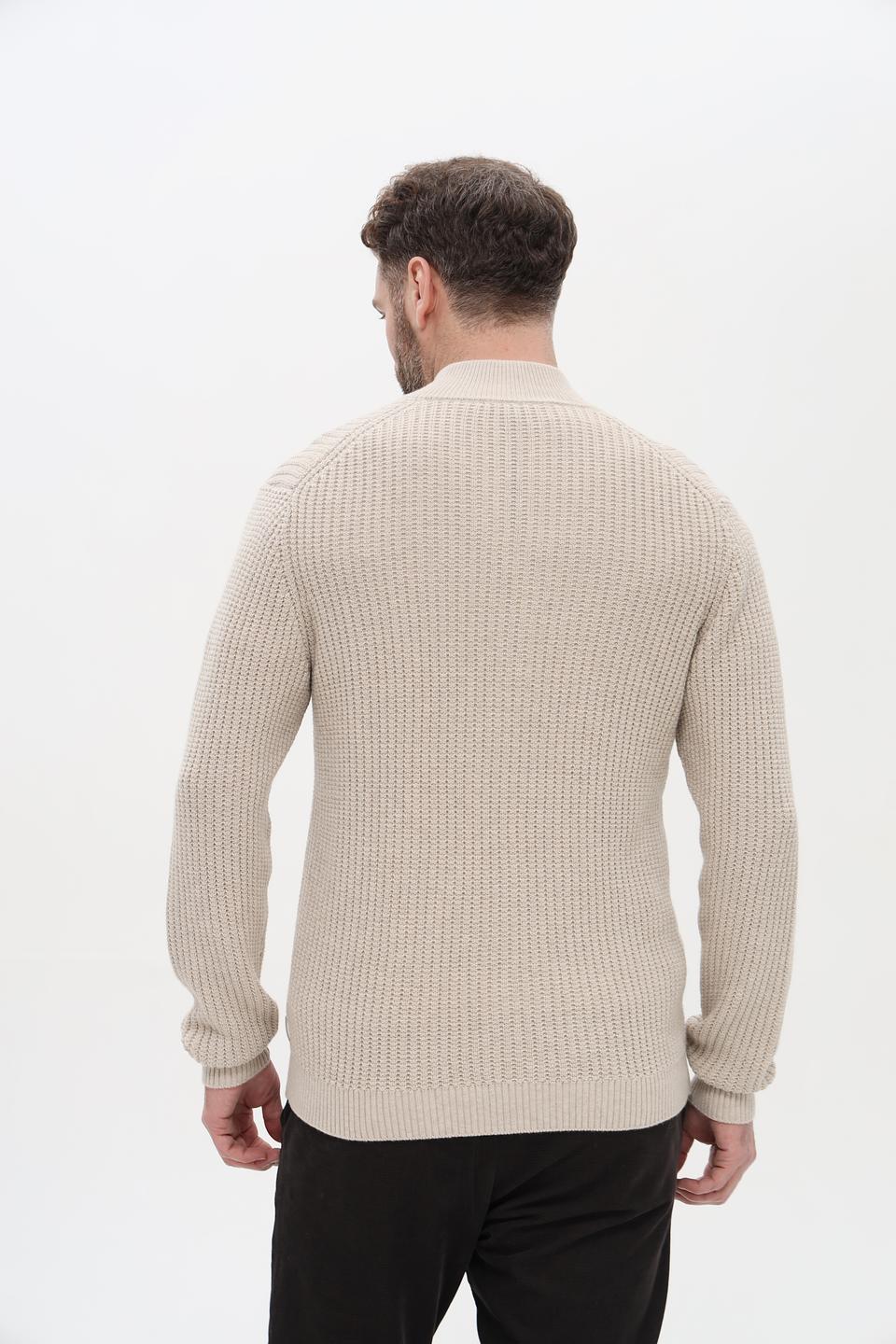 Кардиган Cinque на молнии бежевый