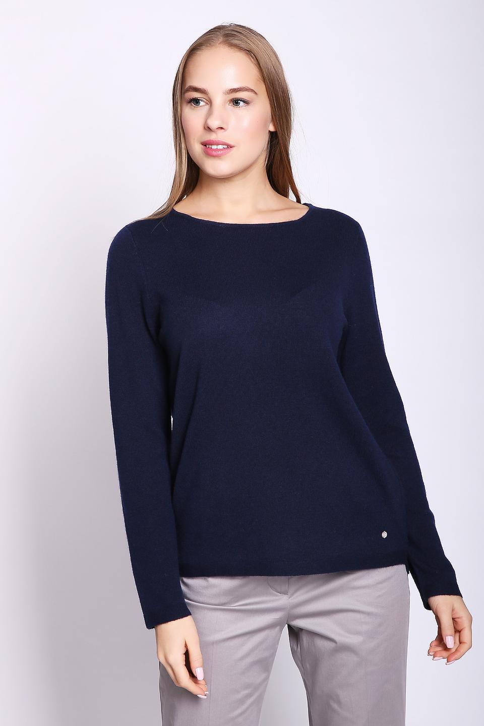 Пуловер Gerry Weber кашемир тёмно-синий