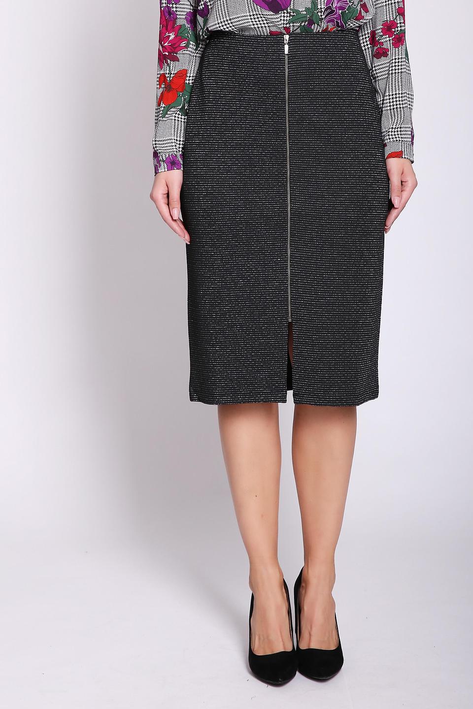 Юбка Gerry Weber чёрная с текстурой