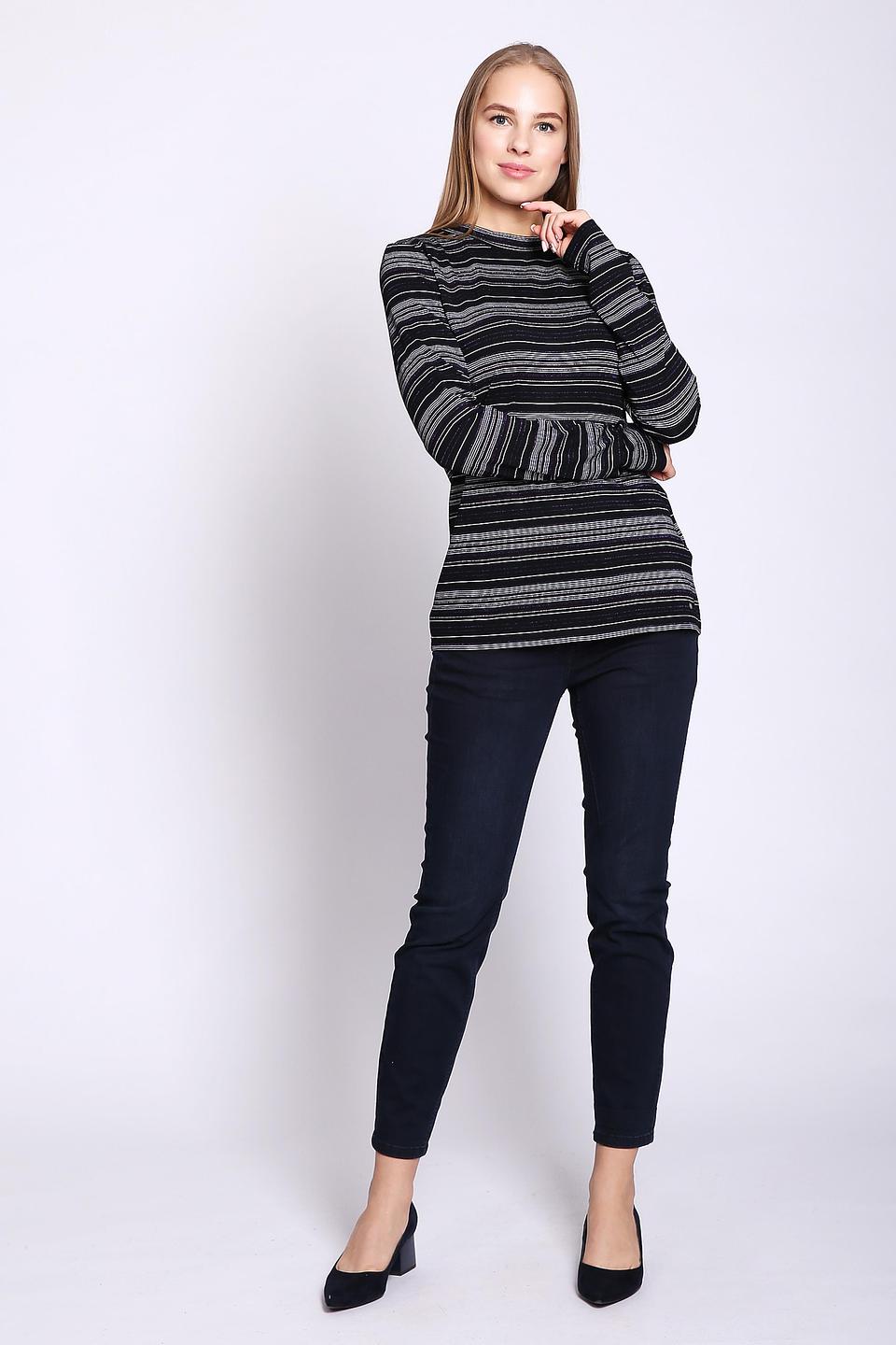 Лонгслив Gerry Weber в полоску чёрный