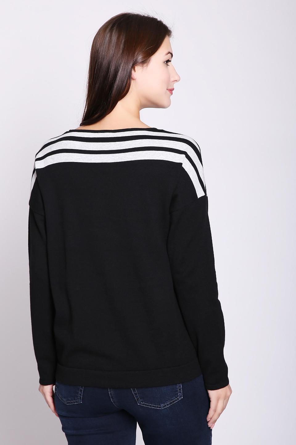 Пуловер Gerry Weber в горошек чёрный