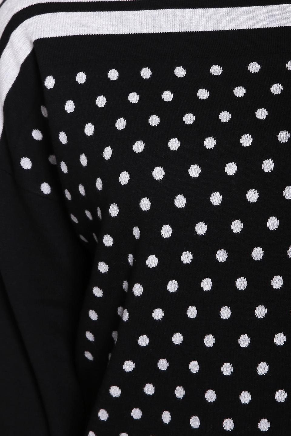 Пуловер Gerry Weber в горошек чёрный