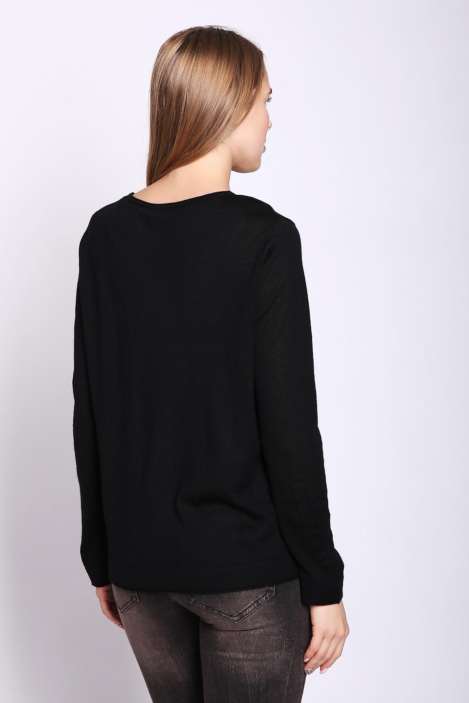 Пуловер Gerry Weber с бусинами чёрный