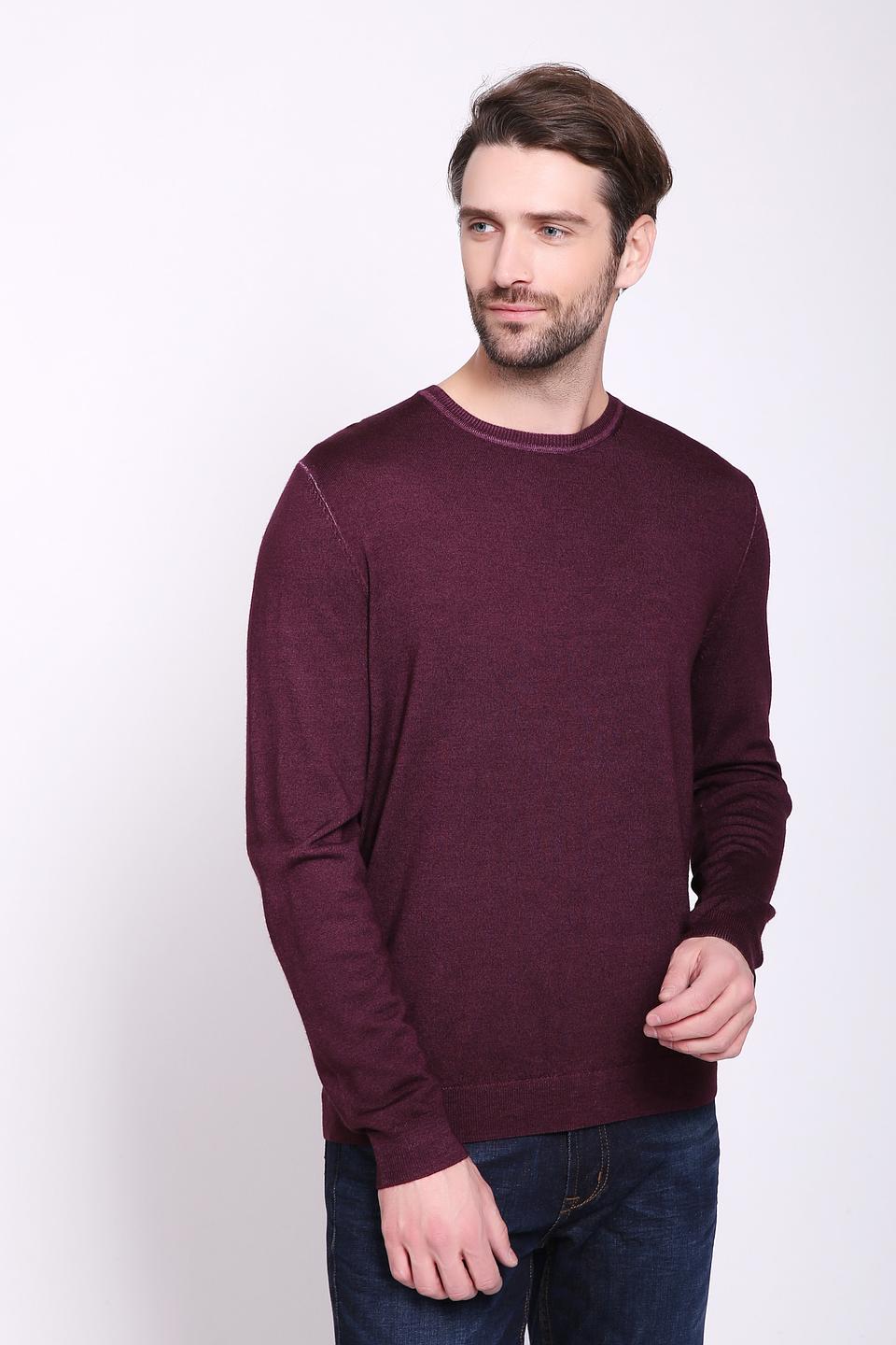 Джемпер Olymp мужской бордовый