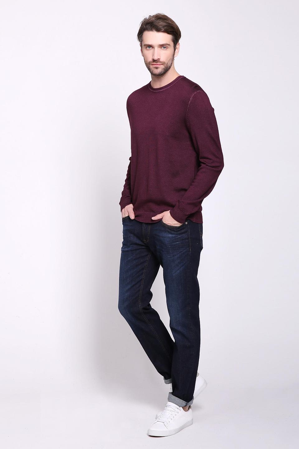 Джемпер Olymp мужской бордовый