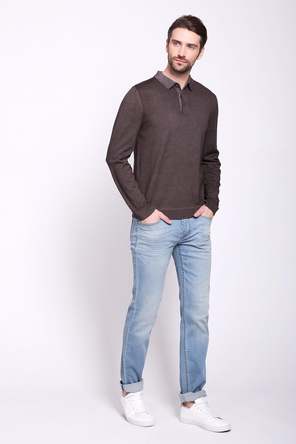 Джемпер Olymp мужской коричневый