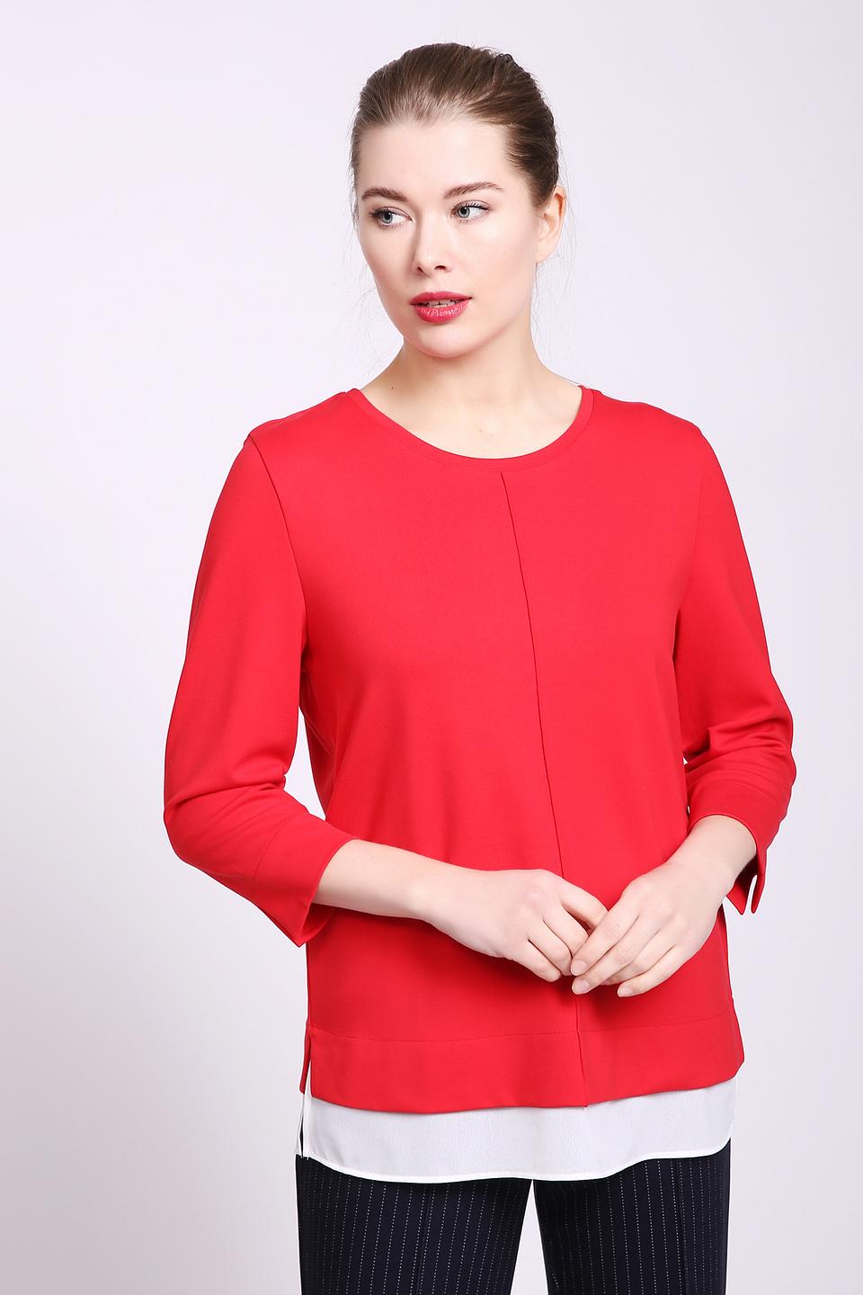 Пуловер Gerry Weber красный с белым