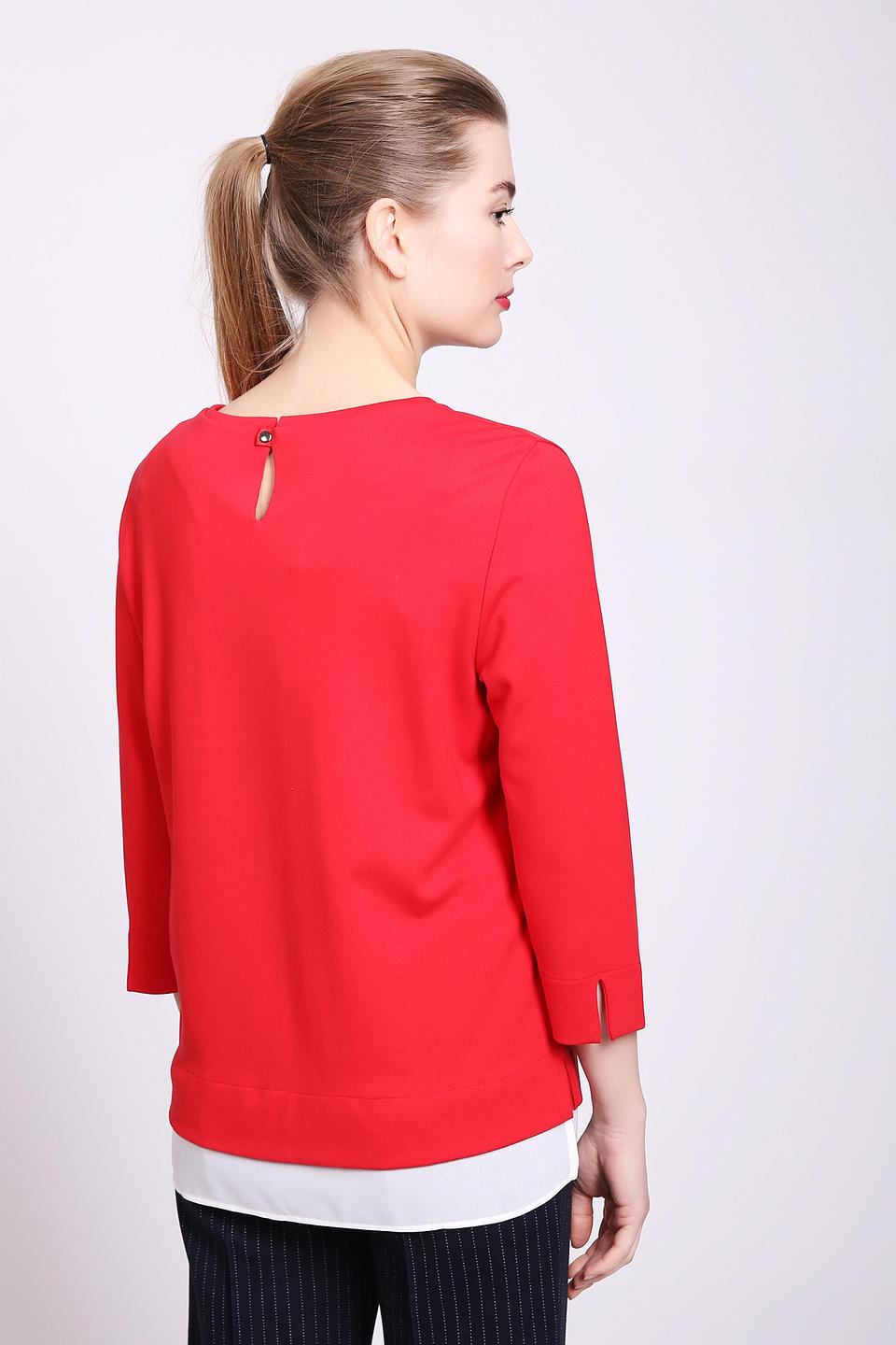 Пуловер Gerry Weber красный с белым