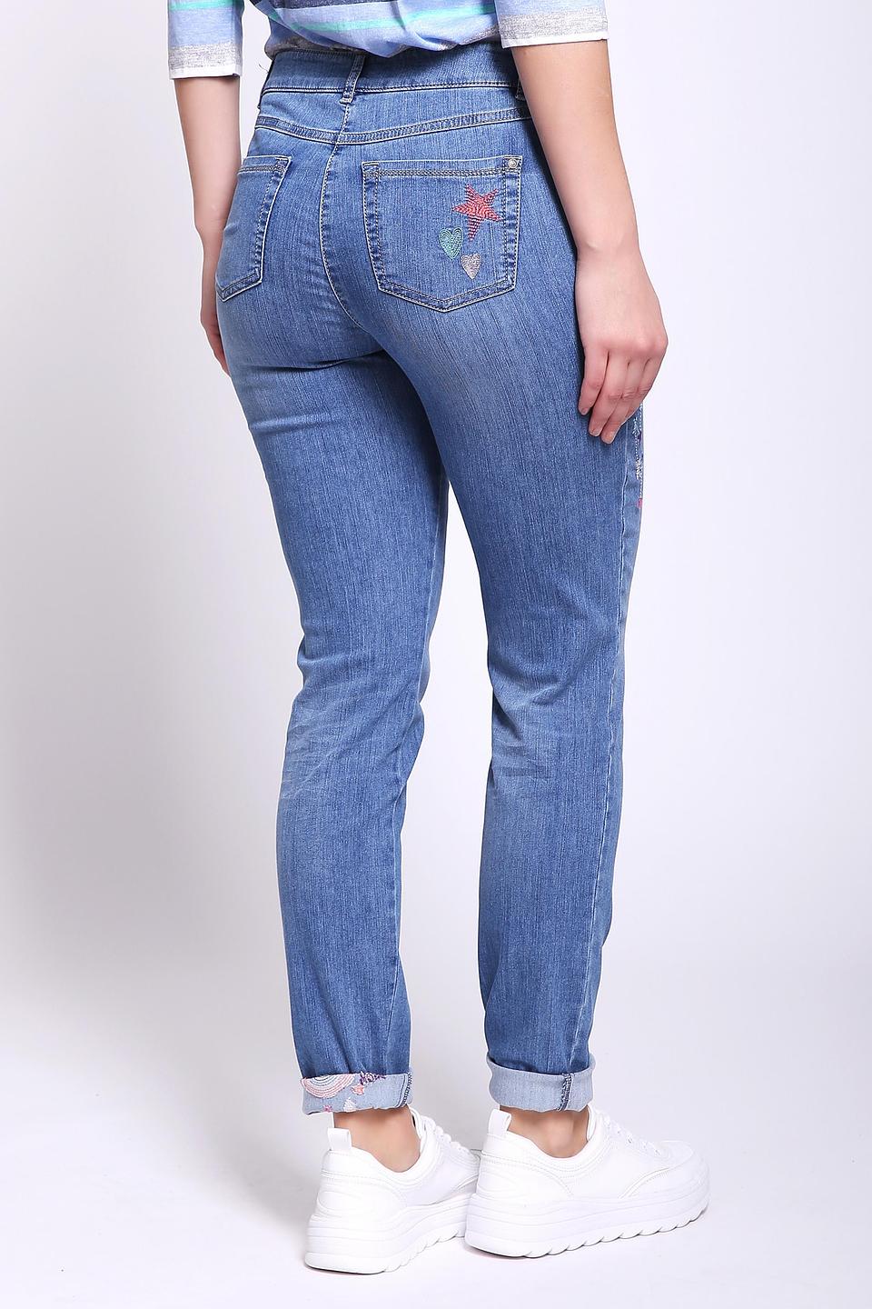 Джинсы Gerry Weber с вышивкой голубые