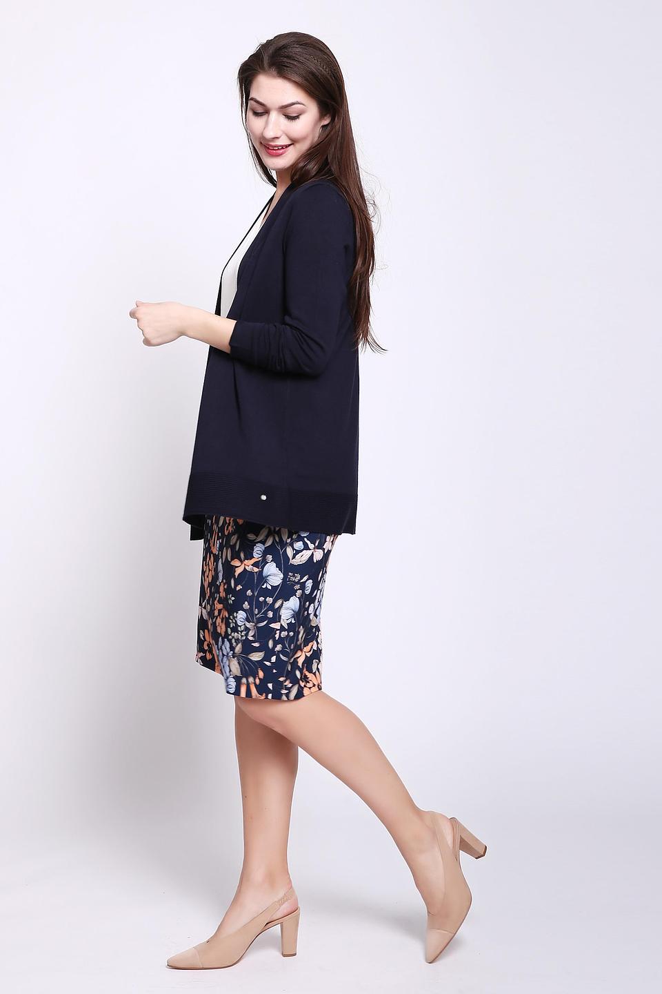 Жакет Gerry Weber, однотонный, темно-синий