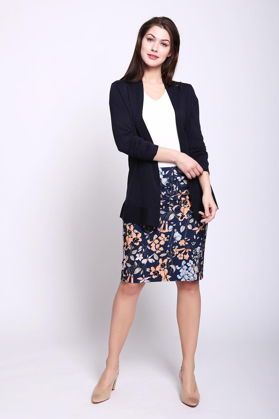 Жакет Gerry Weber, однотонный, темно-синий