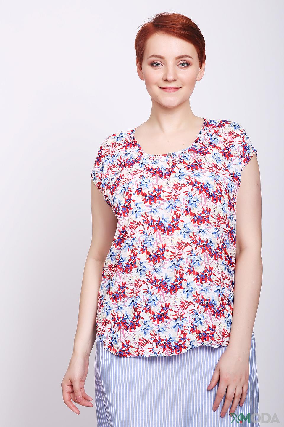 Блуза Taifun с цветочным принтом