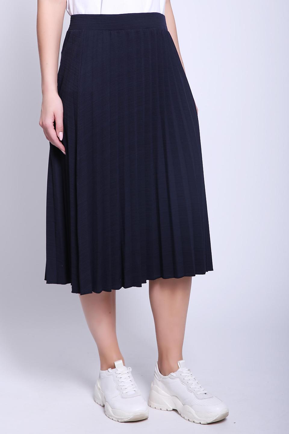Юбка Gerry Weber плиссированная тёмно-синяя