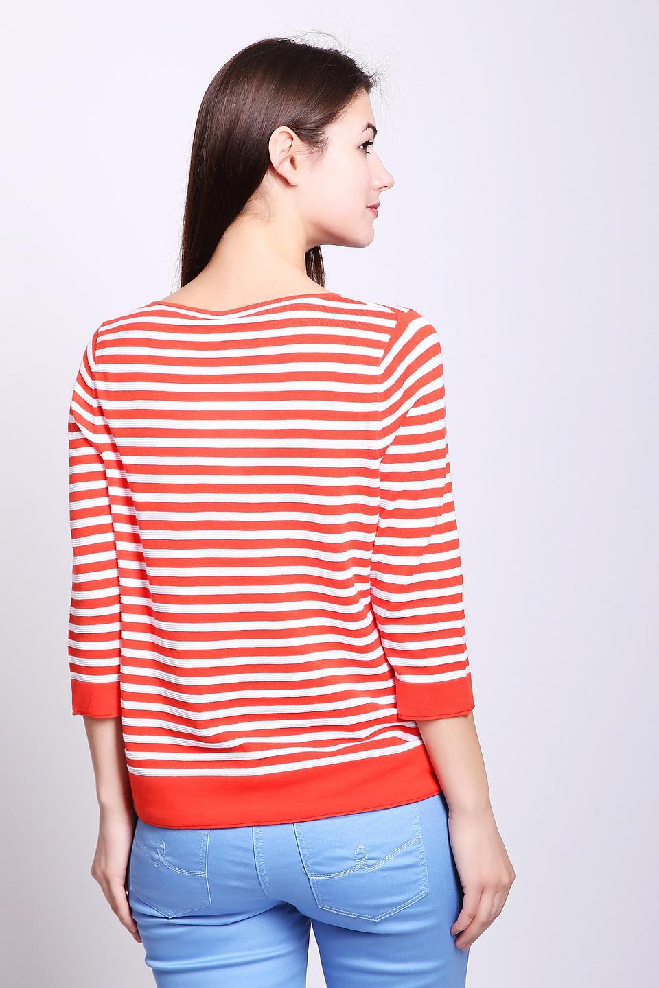 Пуловер Gerry Weber в полоску красный