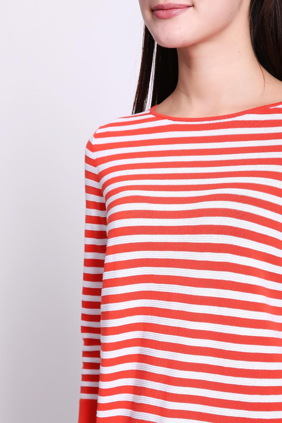 Пуловер Gerry Weber в полоску красный