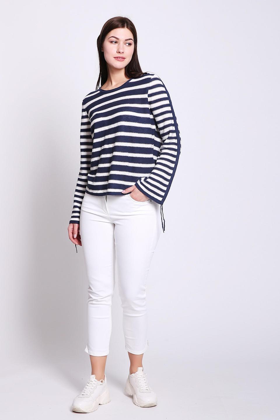 Пуловер Gerry Weber в полоску, синий