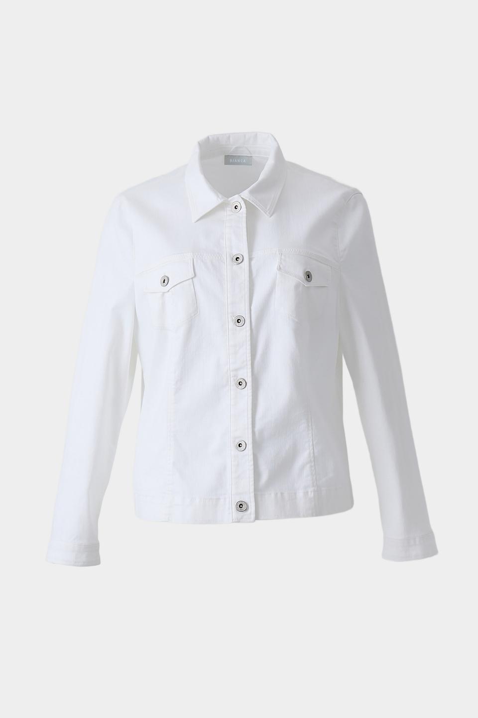 Жакет Bianca джинсовый белый