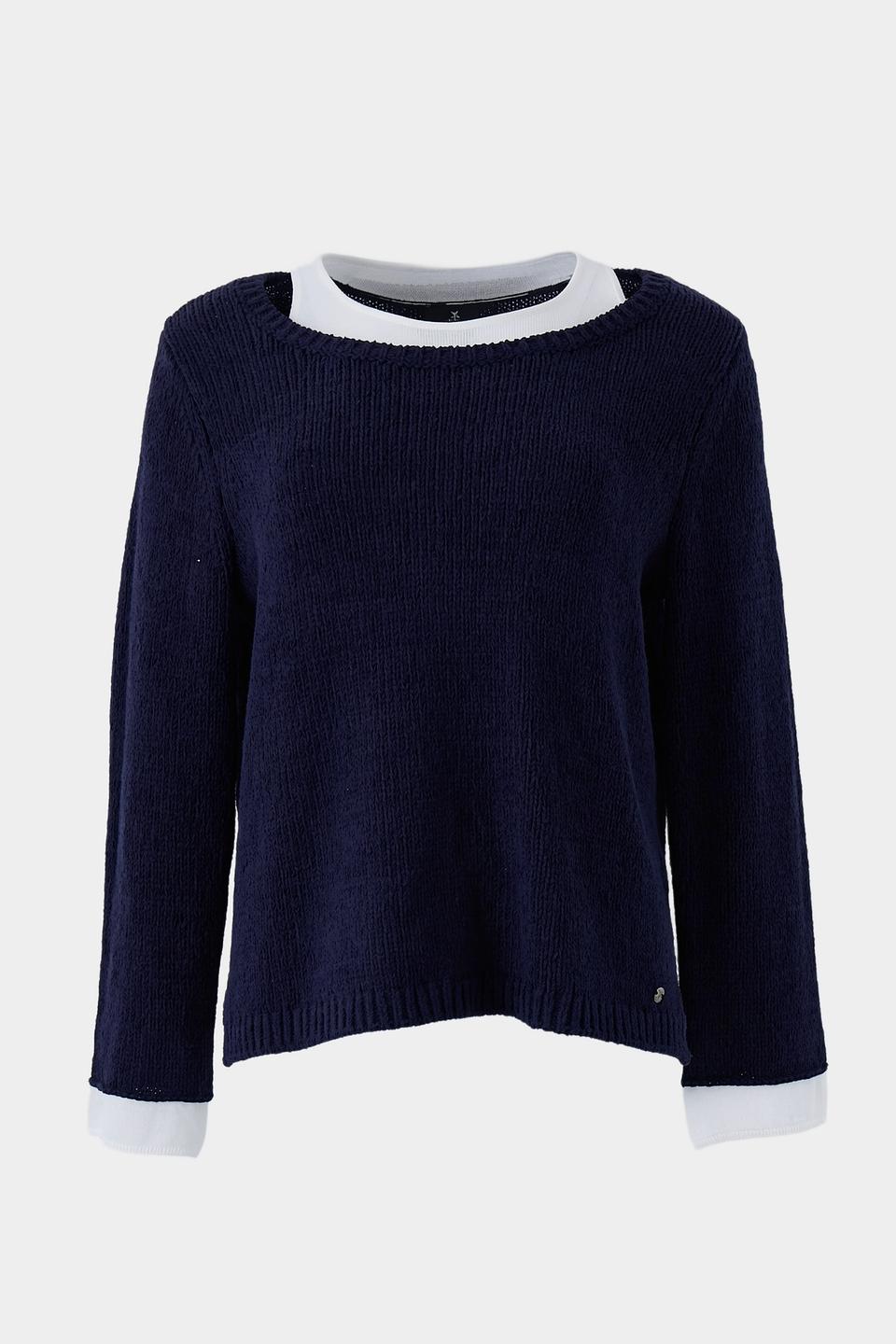 Пуловер Monari тёмно-синий