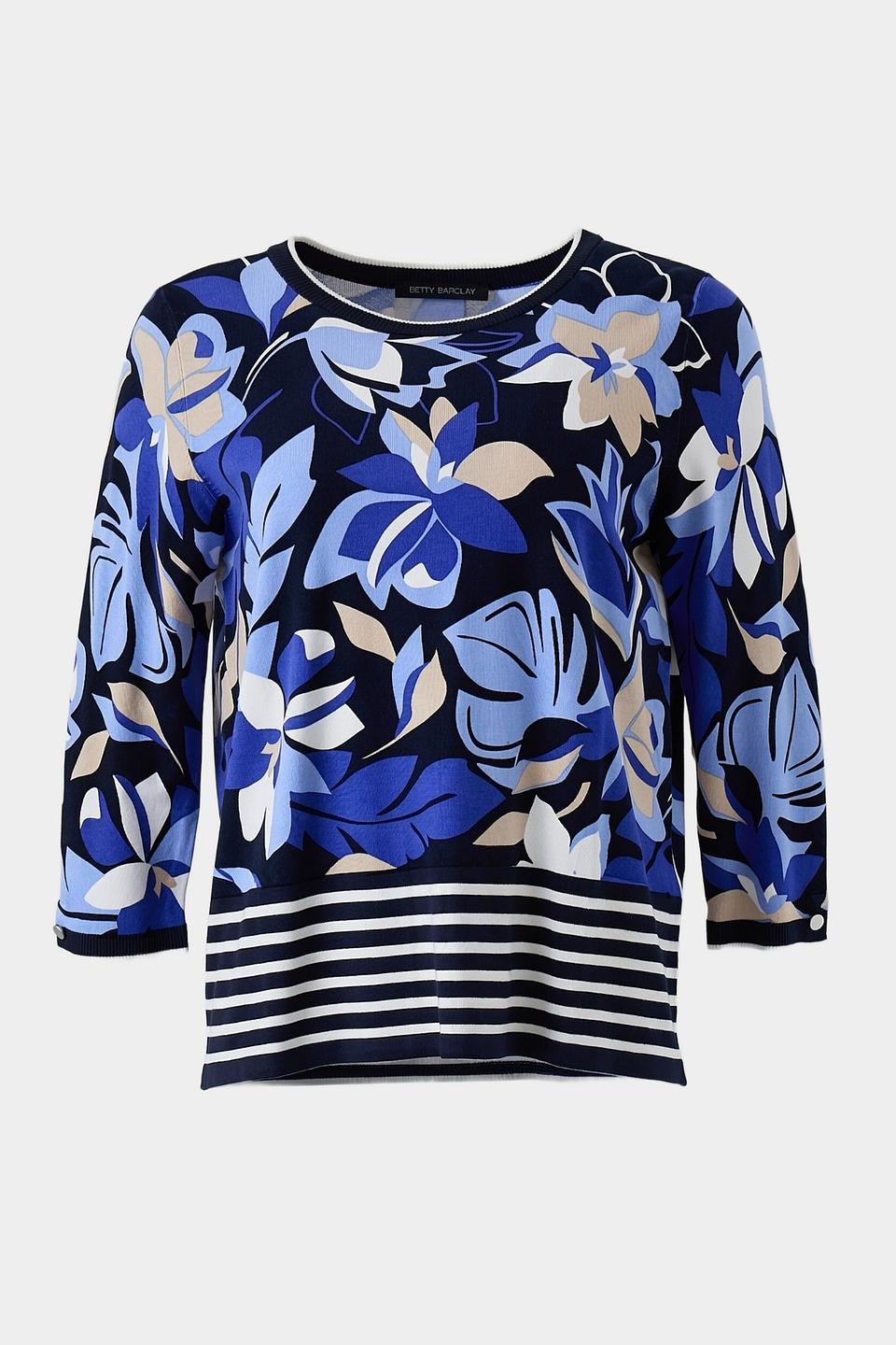 Пуловер Betty Barclay с цветочным принтом