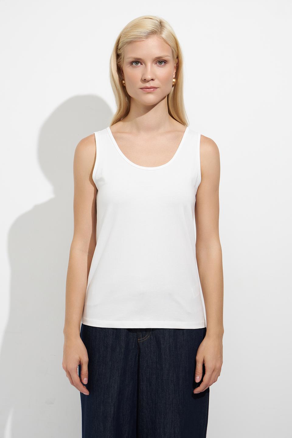 Топ Tom Tailor белый базовый