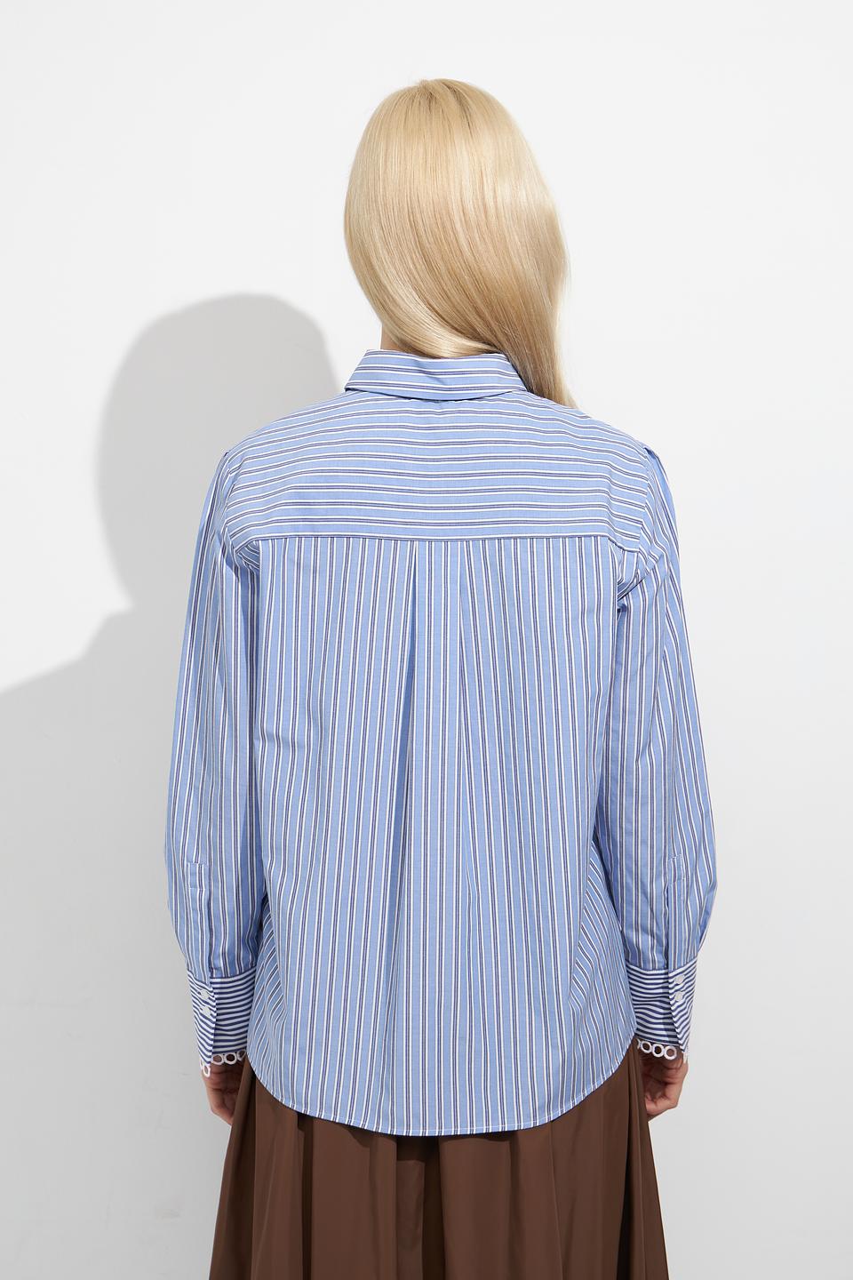 Блуза MORE and MORE в полоску