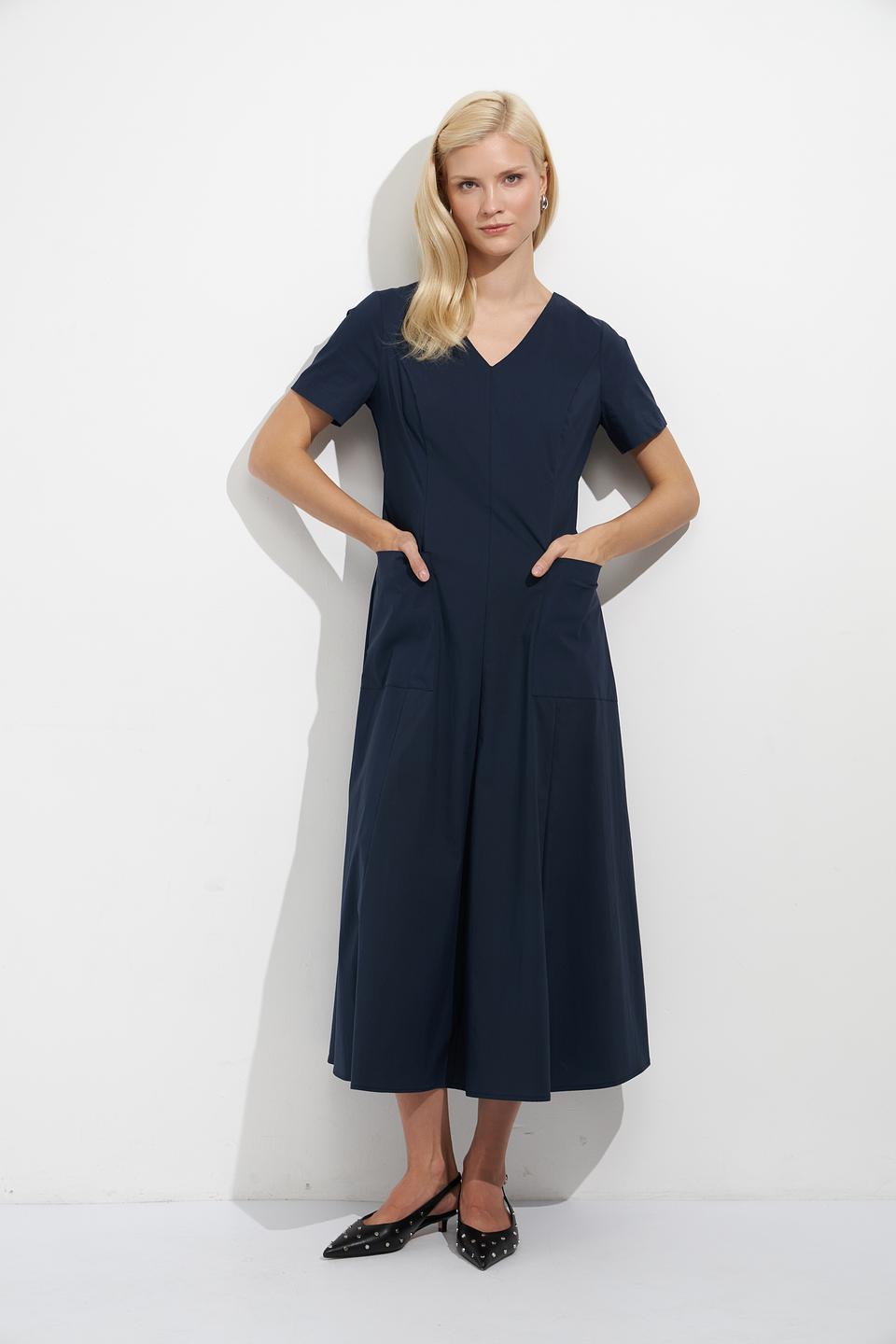Платье Ten ways to be тёмно-синее