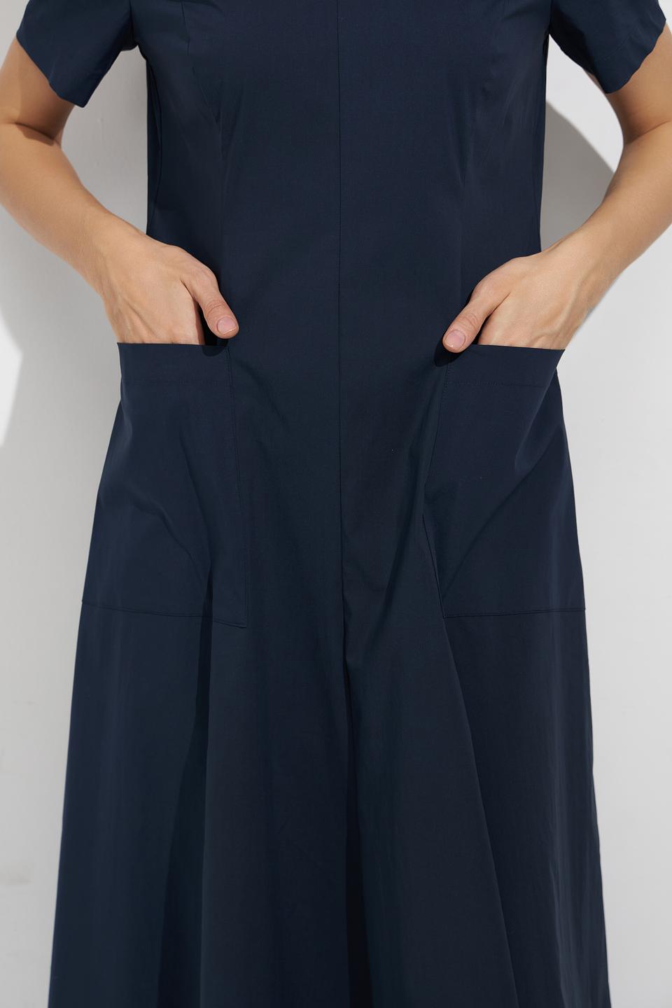 Платье Ten ways to be тёмно-синее