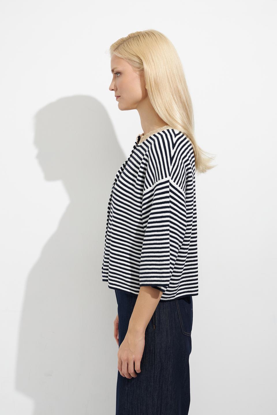 Жакет Oui в полоску