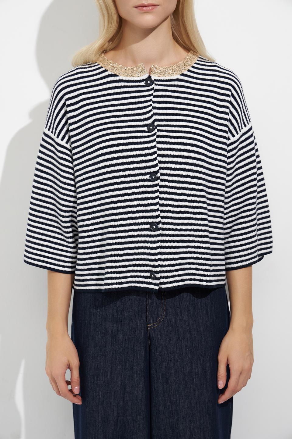 Жакет Oui в полоску