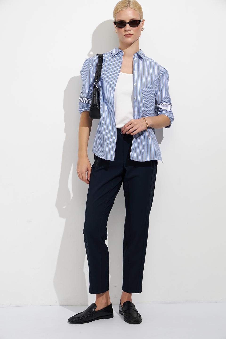 Брюки Betty Barclay тёмно-синие