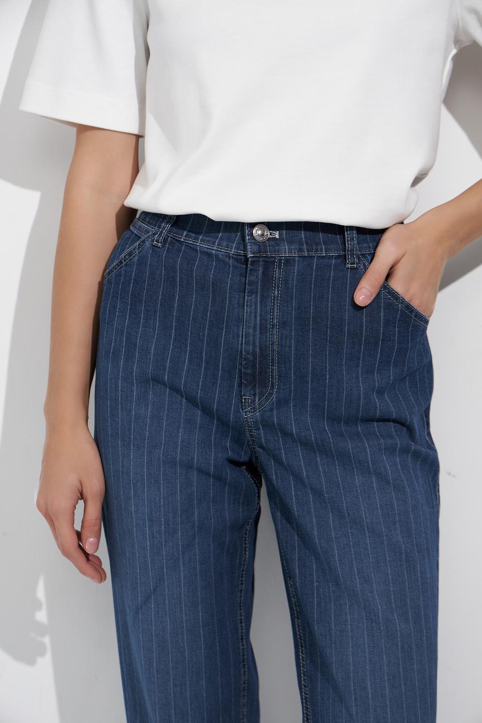 Джинсы Gardeur с полосками