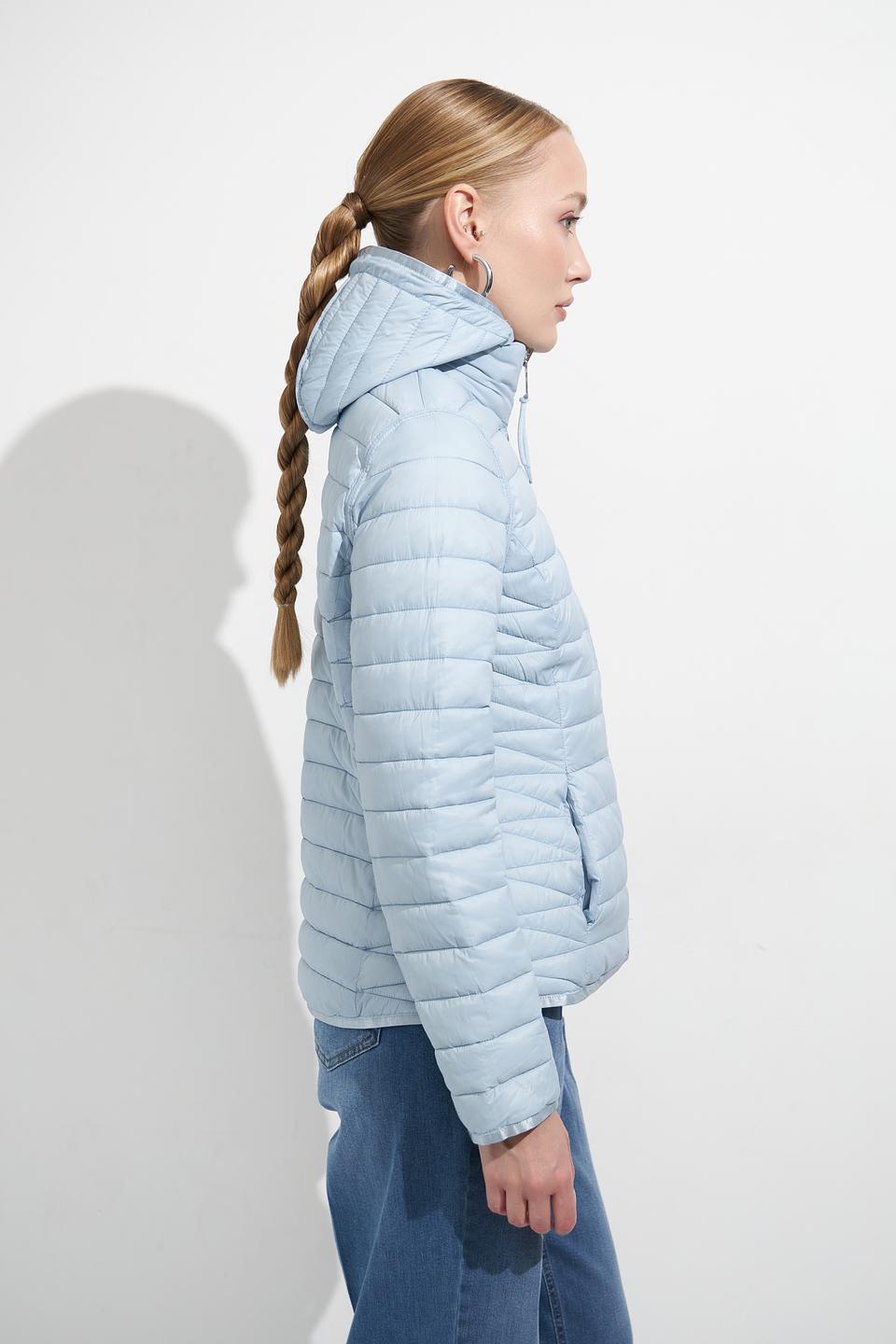 Куртка Lebek стеганая голубая
