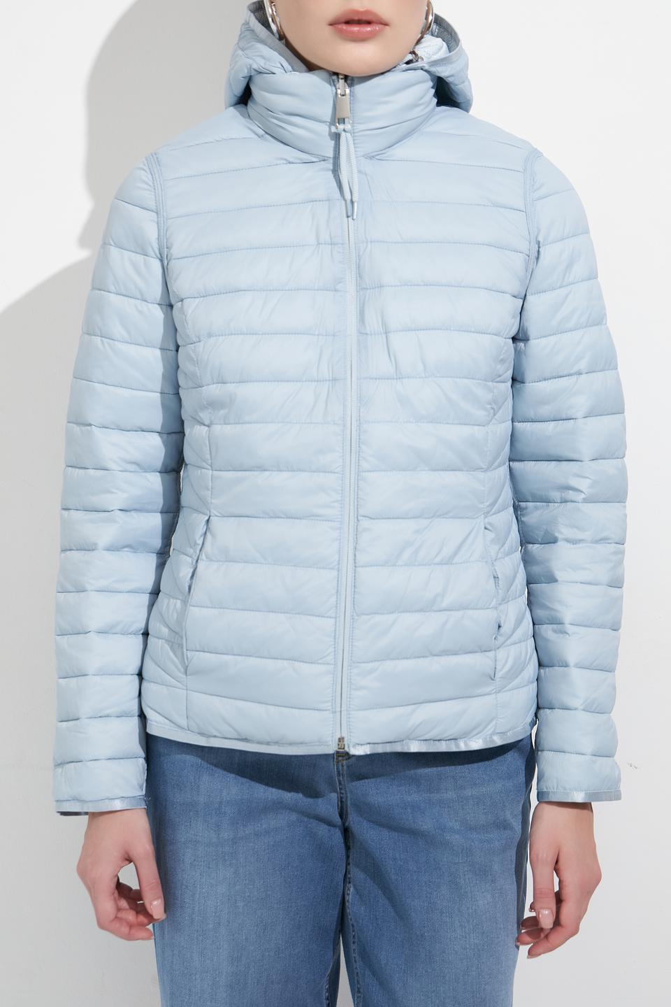 Куртка Lebek стеганая голубая